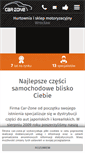 Mobile Screenshot of car-zone.pl