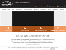 Tablet Screenshot of car-zone.pl